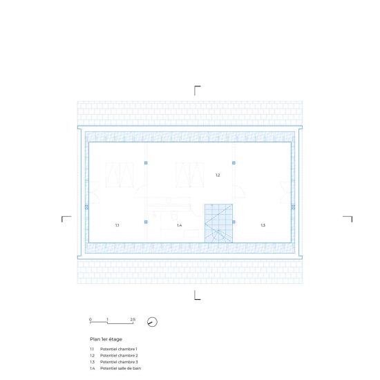 Plan 1er étage