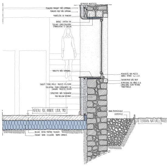 MAYKER-Croquis jonction dallage bas annexe